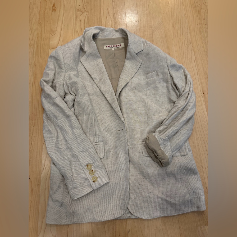 Free People Soft Light Tailored Blazer